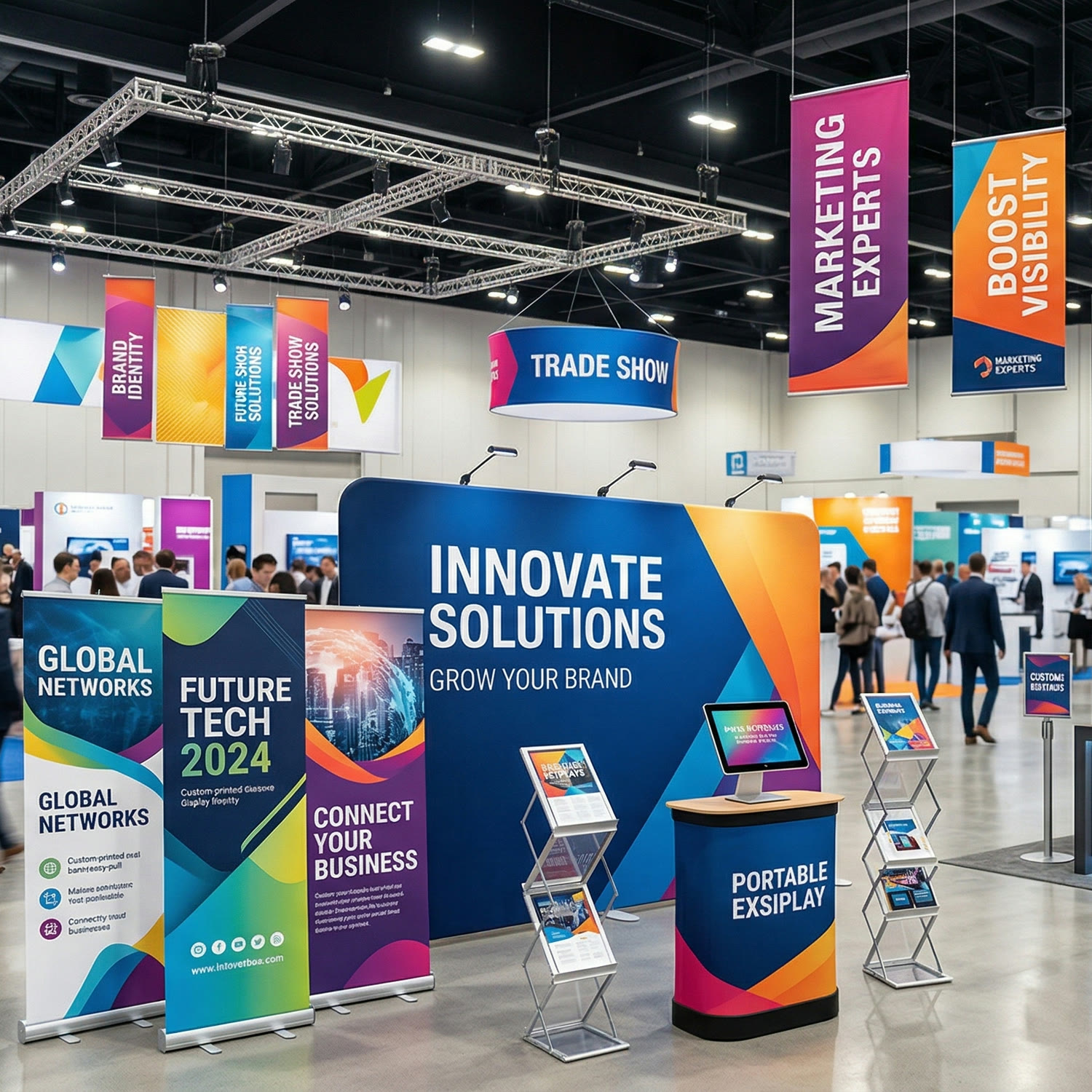 Signs, banners & displays